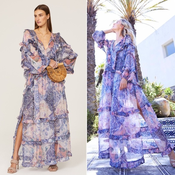 NWTRevolve x MisaPersephone Maxi DressSz XS